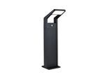 LED Pollerleuchte PAULMANN "Juntea IP44 585mm 3000K 11W 900lm 230V Anthrazit Aluminium", grau (anthrazit), B:14,4cm H:58,5cm T:24cm, Leuchten, LED Pollerleuchte, Bewegungsmelder