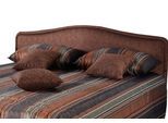 Dekokissen, braun (braun, gemustert unifarben), B:40cm L:40cm, Polyester, WESTFALIA SCHLAFKOMFORT, Dekokissen_Sitzkissen_Kissenhüllen, (5-tlg.)