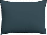 Kissenbezug SCHLAFGUT "Premium Kissenbezug Knitted Jersey (1 St)", grau (grau deep), B:60cm L:80cm, Jersey, Obermaterial: 95% Baumwolle, 5% Elasthan, Kissenbezüge, Kissenbezug, Ton-in-Ton Reißverschluss, Bio-Baumwolle mit Elasthan, Uni, OEKO Tex