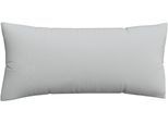 Kissenbezug SCHLAFGUT "Premium Kissenbezug Woven Satin (1 St)", grau (grau light), B:40cm L:80cm, Mako-Satin, Obermaterial: 100% Baumwolle, Kissenbezüge, Kissenbezug, Ton-in-Ton Reißverschluss, Fadendichte von 300tc, Uni, OEKO Tex