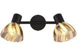 GLOBO LIGHTING Deckenstrahler "ZACHERY", schwarz (schwarz matt), H: 19cm, 1 Stk., Leuchten, Spot Deckenspot Flur Schlafzimmer Wohnzimmer, Deckenstrahler