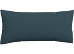 Kissenbezug SCHLAFGUT "Premium Kissenbezug Knitted Jersey (1 St)", grau (grau deep), B:40cm L:80cm, Jersey, Obermaterial: 95% Baumwolle, 5% Elasthan, Kissenbezüge, Kissenbezug, Ton-in-Ton Reißverschluss, Bio-Baumwolle mit Elasthan, Uni, OEKO Tex