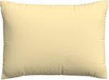 Kissenbezug SCHLAFGUT "Premium Kissenbezug Woven Satin (1 St)", gelb (gelb mid), B:70cm L:90cm, Mako-Satin, Obermaterial: 100% Baumwolle, Kissenbezüge, Kissenbezug, Ton-in-Ton Reißverschluss, Fadendichte von 300tc, Uni, OEKO Tex