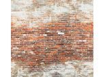 Fototapete SUPERFRESCO EASY "Brick wall 2", rot (rot, beige), B:3m L:3m, Vlies, Tapeten, 300 cm Länge
