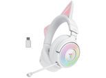 RAZER Gaming-Headset "Kraken Kitty V3 Pro", weiß, Kopfhörer