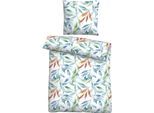 Bettwäsche "20763", bunt, B/L: 135cm x 200cm, 1 Stk., 1 Stk., Seersucker, B/L: 80cm x 80cm, 2, Seersucker, Obermaterial: 100% Baumwolle, CASTELL - MARKENBETTWÄSCHE, Bettwäsche, Bettwäsche, absolut bügelfrei, 100% Baumwolle, mit Reißverschluss, ganzjährig