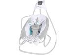 Babywippe INGENUITY "SimpleComfort Compact Soothing Swing & Rocker - Raylan", Baby, bunt, Kunststoff, Metall, Stoff, Babywippen, mit Sound-Effekt