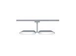 PAULMANN Schienensystem-Leuchten "URail Schienenspot Dipper 2x650lm 2x8W 2700K 230V Chrom matt, Weiß", weiß (chromfarben, weiß), 2, H: 17cm, 1 Stk., Leuchten, dimmbar, Einzelspot, LED Schienensystem