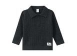 Baby Strickpullover mit Polo-Kragen