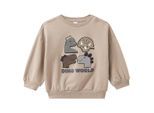 Baby Sweatshirt mit Dino-Applikation