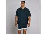 MP Herren Hybrid Oversized Mesh T-Shirt – Verwaschenes Blau - XXXL