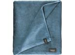 Badetuch "Sense", blau, B:100cm L:150cm, Frottee, Obermaterial: 100% Baumwolle, SCHÖNER WOHNEN-KOLLEKTION, Handtücher, Badetuch, mit Velourborte, hautschmeichelnde Airtouch Qualität, super weich