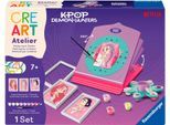Malen nach Zahlen RAVENSBURGER "CreArt, K-Pop Demon Hunters - Atelier Rumi, Mira & Zoey", bunt, Malvorlagen, KinderB:40cm H:34cm, Malen nach Zahlen, Made in Europe, B:40cm H:34cm