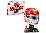 Konstruktionsspielsteine LEGO "Scuderia Ferrari HP Charles Leclerc Helm (43014)", rot (bunt), Spielbausteine, Kinder, Kunststoff, Konstruktionsspielsteine, LEGO Editions Formula 1