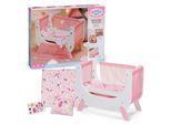 Puppenbett BABY BORN "Beistellbett Einhorn", rosa, Puppenmöbel, KinderB:25cm T:48cm, Puppenbett, B:25cm T:48cm