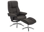 Cantus Relaxsesselset , Anthrazit, Chromfarben , Metall, Textil , 78x98-114x86-113 cm , Relaxfunktion , Wohnzimmer, Sessel, Relaxsessel