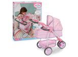 Kombi-Puppenwagen BABY BORN "Deluxe Wald", rosa, Puppenwagen, Kinder, Kunststoff, Stoff, Kombi-Puppenwagen