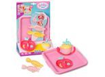 Puppengeschirr BABY BORN "Geschirrset", bunt, Puppenausstattungen, Kinder, Puppengeschirr, passend für Click & Play BABY born Puppen