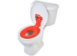 Toilettentrainer BRIGHT STARTS "Disney Baby Flip & Sit Toilettensitz - Cars", Baby, rot, Kunststoff, Töpfchen
