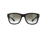 Prada Sport Zonnebril PS03QS DG00A7 Zwarte Rubberen Grijze Verloop