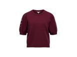 Object objyuki s/s re knit pullover noos 23047215 windsor wine