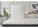 Synthetikkopfkissen YATAS BEDDING "Polyat, Kopfkissen 40x80 cm", weiß, B:80cm L:80cm, Bezug: 100% Baumwolle. Füllung: 100% Polyester, Kopfkissen, allergiker geeignet (Hausstauballergiker)