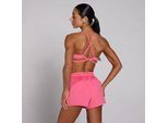 MP Damen Tempo Verstellbarer Sport-BH mit Überkreuzten Trägern - Leuchtendes Pink - S