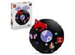 Konstruktionsspielsteine LEGO "Olivia Rodrigos Schallplatte (43028), LEGO Editions Music", bunt, Spielbausteine, Kinder, Kunststoff, Konstruktionsspielsteine, Made in Europe