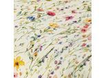Baumwoll-Stretch "Blumen", bunt