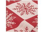 Jacquard "Kristalle-Patch", rot-color