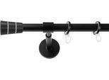 Gardinenstange SN DECO GROUP, schwarz, L:300cm Ø:19mm, Gardinenstangen, Gardinenstange