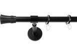 Gardinenstange SN DECO GROUP, schwarz, L:240cm Ø:19mm, Gardinenstangen, Gardinenstange