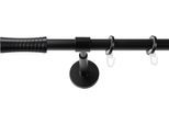 Gardinenstange SN DECO GROUP, schwarz, L:320cm Ø:19mm, Gardinenstangen, Gardinenstange