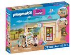 Konstruktions-Spielset PLAYMOBIL "Tierarztpraxis (72128), I Love Horses", bunt, Spielbausteine, Kinder, Kunststoff, Konstruktions-Spielset, Made in Europe