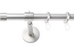 Gardinenstange SN DECO GROUP, silber (chrom matt), L:320cm Ø:19mm, Gardinenstangen, Gardinenstange