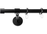 Gardinenstange SN DECO GROUP, schwarz, L:100cm Ø:19mm, Gardinenstangen, Gardinenstange