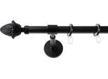 Gardinenstange SN DECO GROUP, schwarz, L:220cm Ø:19mm, Gardinenstangen, Gardinenstange