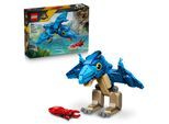 Konstruktionsspielsteine LEGO "Baby-Dinosaurier: Pteranodon (77977), LEGO Jurassic World", blau (bunt), Spielbausteine, Kinder, Kunststoff, Konstruktionsspielsteine, Made in Europe