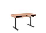Mid.you , Schwarz, Eichefarben , Holz , Eiche , 1 Schublade(n) Schubladen , 60x72-110x120 cm , höhenverstellbar, USB-Anschlüsse ,