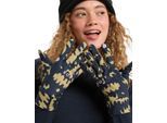 Snowboardhandschuhe ROXY "Hydrosmart", Damen, Gr. M, fennel seed big flower, Kunstfaser, Handschuhe Snowboardhandschuhe
