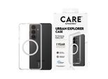 CARE BY PANZERGLASS Handyhülle "Urban Explorer Case mit Qi für Samsung Galaxy S26+", transparent, Smartphones, Hüllen, Backcover, Schutzhülle, Handyschutzhülle, Case, Schutzcase, stoßfest, Handyhülle