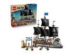 Konstruktionsspielsteine LEGO "Garps Marineschlachtschiff (75646), LEGO ONE PIECE", schwarz (bunt), Spielbausteine, Kinder, Kunststoff, Konstruktionsspielsteine, Made in Europe