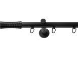 Gardinenstange SN DECO GROUP, schwarz, L:100cm Ø:19mm, Gardinenstangen, Gardinenstange