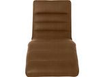 Relaxliege W.SCHILLIG "daily dreams", braun (chocolate s37), B:75cm H:91cm T:170cm, Longlife Xtra-Leder Z59: Glattleder mit modischer Prägung. Hautstärke 0, 9 - 1, 1 mm;Longlife Xtra-Leder Z69: Das feinnarbige, gedeckte Softleder Z69 besticht durch seine außergewöhnliche Weichheit im trendigen »Vintage-Look«, Hautstärke 0, 9 - 1, 1 mm;Stoff S37 (100% Polyester), Sofas, Relaxliege, Funktionsliege w
