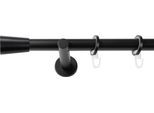 Gardinenstange SN DECO GROUP, schwarz, L:240cm Ø:19mm, Gardinenstangen, Gardinenstange