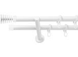 Gardinenstange SN DECO GROUP, weiß, L:320cm Ø:19mm, Gardinenstangen, Gardinenstange