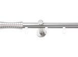 Gardinenstange SN DECO GROUP, silber (chrom matt), L:480cm Ø:19mm, Gardinenstangen, Gardinenstange