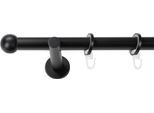 Gardinenstange SN DECO GROUP, schwarz, L:200cm Ø:19mm, Gardinenstangen, Gardinenstange