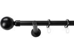 Gardinenstange SN DECO GROUP, schwarz, L:400cm Ø:19mm, Gardinenstangen, Gardinenstange