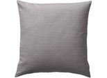 Kissenhülle PEREIRA DA CHUNA Gr. 1, grau, B:40cm L:40cm, Baumwolle, 100% Baumwolle, Kissenbezüge, Kissenhülle